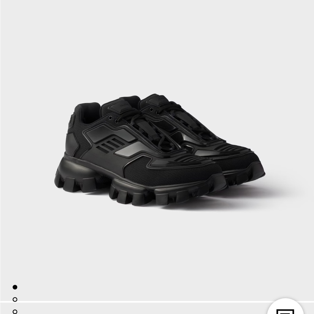 Prada Cloudbust Thunder knit fabric sneakers